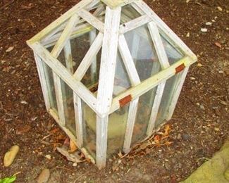 Weathered Candle Vitrine $35