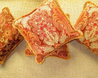 Decorative Pillows (4) $25/each