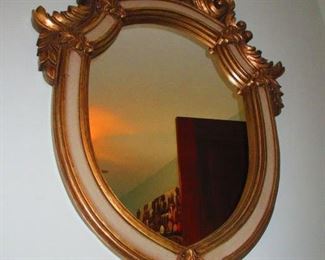 Italian Style Shield Mirror $325