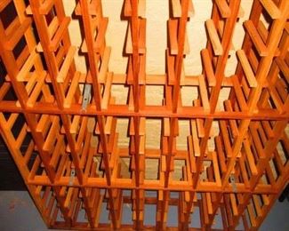 Wooden Wine Rack $225