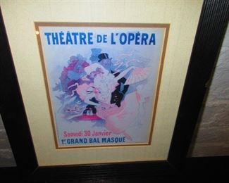 Framed French Print $35