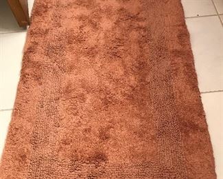 $5, rust colored rug