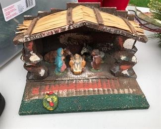 $8; small manger set