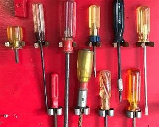 $2 each, screwdrivers 