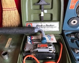 $20; black & decker 2 speed jigsaw kit