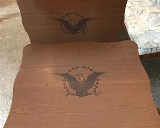 $20 set 4; TV trays with stand 