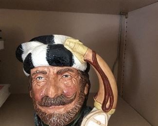 Royal Doulton Large Toby Mug "The Trapper" - 1966 (1 of 2 pictures):  $30 NOW ONLY $20
