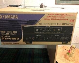 Yamaha Receiver:  $50