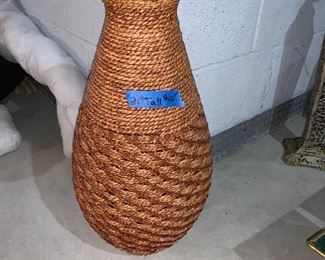 Inv 80- Basket Vase- $10
