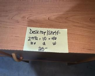 Inv 109 Desktop Shelf $25