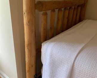 Inv 117 Full/Double Size Bed (Linens/Pillows are NOT FOR SALE) $250 