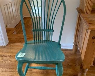 Inv 122 Green Chair @ $35