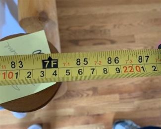 Inv 117 Full/Double Size Bed (Linens/Pillows are NOT FOR SALE) $250  Approx measurements - 84" long