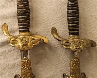 Odd Fellows Patriarchs Militant M. C. Lilley Swords