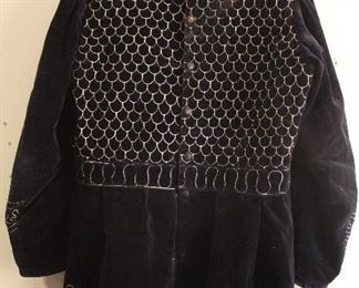 Group Antique Velvet Odd Fellows Soldier's Robes