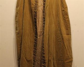 Antique Velvet Odd Fellows Ceremonial Cape