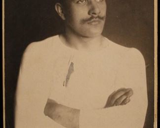 Antique Cabinet Card Man / Athlete