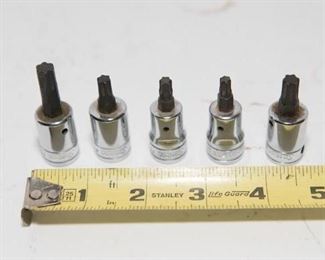 T59	Snap On Drive Socket Set FTX 27A, 40, 50, 45 30A                                  $59.95