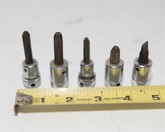 T87	Snap On Socket Drivers FP-41A, 42A, 32A, F 52, FA-7A                          $59.95