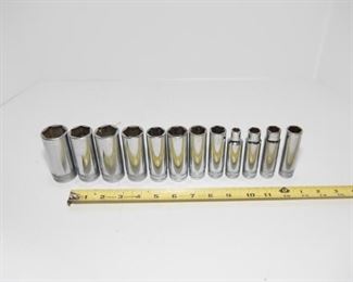 T98  Snap-On 12 Deep Socket Set TS121, TS181, TS161, TS201, TS221, TS241, TS261, TS281, TS301, TS321, TS341, TS361                                         $234.95