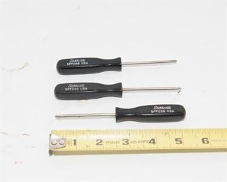 T1	Vintage Snap On Mini 1/8” Black Handle SPP 266 Phillips Set of 3	$29.95