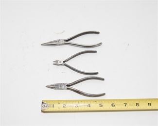 T115	Snap On 3pc Misc Pliers             $32.95