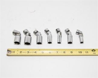 T128	Snap ON 3/8 Flex Head Sockets 3/4-3/8 $56.95