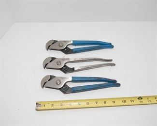 T137	Set of 3 Channel Lock Pliers 410       $32.95