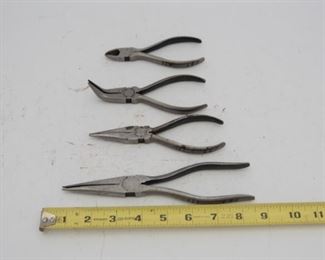 T153	Vintage Channel Lock 4 Pc Plier Set 3017, 3026, 386, 438                    $42.95