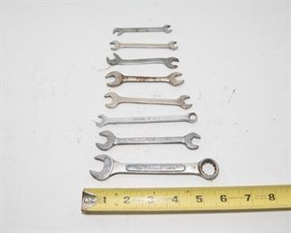 T158	Lot of 8 Assorted Wrenches          $13.95