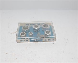 T207	Snap On Hex Rethreader Dies TRC 7A $21.95