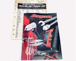 T238   2001 Snap-On Dealer Catalogs  $9.95