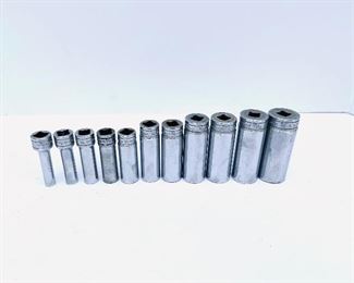 T239   Snap-On 11 Pc. 6point Sockets   $94.95