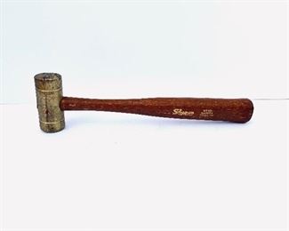 T243   Vintage Snap-On BH16 Brass Hammer  $64.95