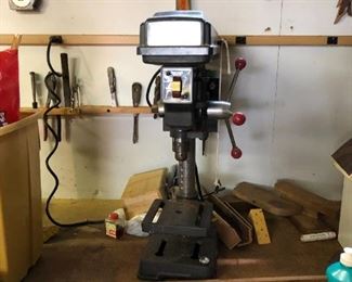 Sears Craftsman drill press 8" 3 speed with newer motor $100