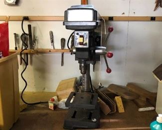 Sears Craftsman drill press 8" 3 speed with newer motor $100