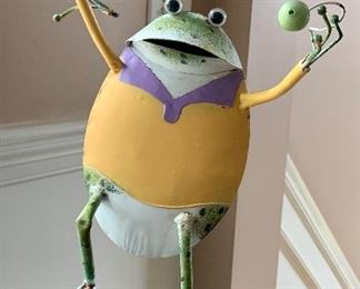 Whimsical frog: $12