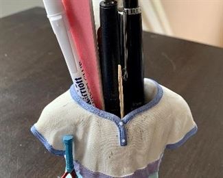 Tennis Pen/Pencil Holder: $8