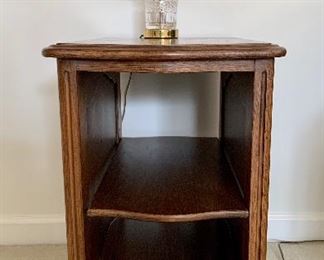 Item 17:  2 Shelf End Table - 14 x 21 x 22: $48