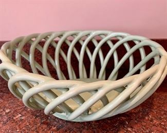 Ceramic, heatable bread basket: $15