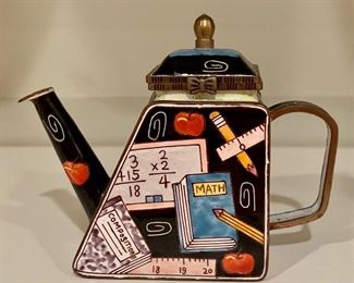 Kelvin Chen Minature Math Teapot-only a few inches tall: $22