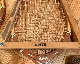 Davis Tennis Racquet with Cover: $18