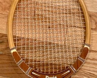 Davis Tennis Racket: $15