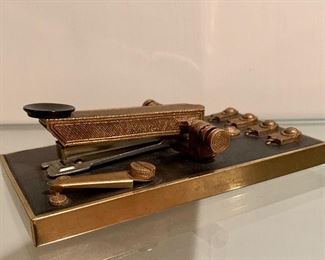 Ted Arnold Ltd. Railroad Telegraph Key Stapler: $28