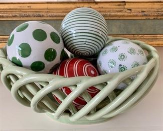 Ceramic balls: $14 (basket is separate)
