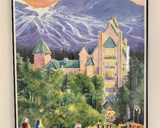 Chateau Whistler Resort Framed, 28 x 36: $75