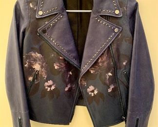 Carlisle NY buttery leather jacket, size 4: $24