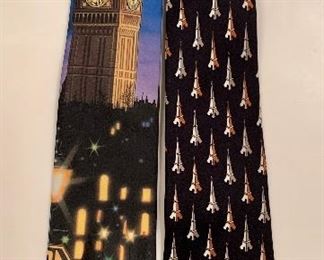 Eiffel Tower and Big Ben Tie: $8