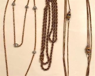 Vintage Necklace Lot: $14