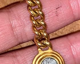 Carolee bracelet with coins: $14
